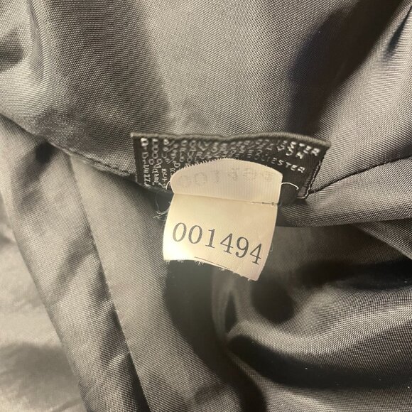 Anne Klein Single Button Long Blazer Jacket in Black, Size 14 - Picture 4 of 7